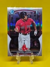 2023 Bowman Draft Chrome Kristian Campbell Refractor #BDC-125 card