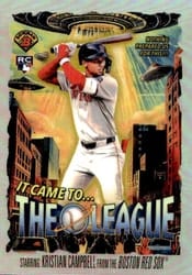 2025 Bowman Chrome It Came to the League Kristian Campbell #IT-3 card