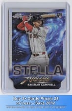 2025 Topps Cosmic Chrome Stella Nova Kristian Campbell #SN-21 card
