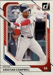2026 Donruss Base Set Kristian Campbell #89 card