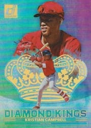 2026 Donruss Diamond Kings Kristian Campbell #12 card