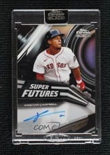 2026 Topps Chrome Black Super Futures Autographs Kristian Campbell #SFA-KC card