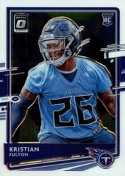 2020 Donruss Optic Base Set Kristian Fulton #109 card