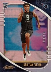 2020 Panini Absolute Base Set Kristian Fulton #174 card