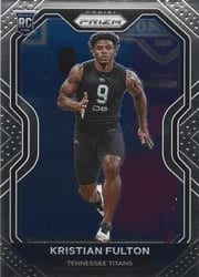 2020 Panini Prizm Base Set Kristian Fulton #397 card