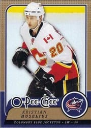 2008-09 O-Pee-Chee Base Set Kristian Huselius #295 card