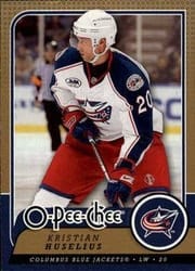 2008-09 O-Pee-Chee Base Set Kristian Huselius #621 card