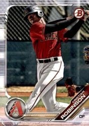 2019 Bowman Draft Base Set Kristian Robinson #BD-20 card
