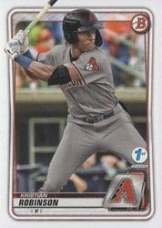2020 Bowman 1st Edition Base Set Kristian Robinson #BFE-27 card