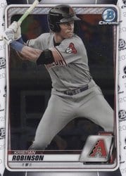 2020 Bowman Chrome Prospects Kristian Robinson #BCP-27 card