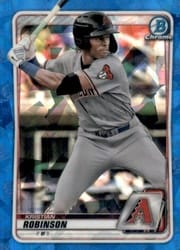2020 Bowman Sapphire Edition Base Set Kristian Robinson #BCP-27 card