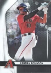 2020 Bowman Sterling Base Set Kristian Robinson #BPR-27 card