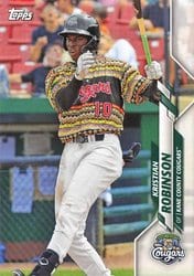 2020 Topps Pro Debut Base Set Kristian Robinson #PD-196 card