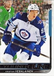 2018-19 Upper Deck Base Set Kristian Vesalainen #244 card