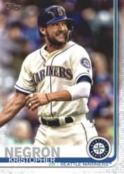 2019 Topps Base Set Kristopher Negron #638 card