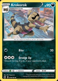 Crown Zenith Krokorok #79 card