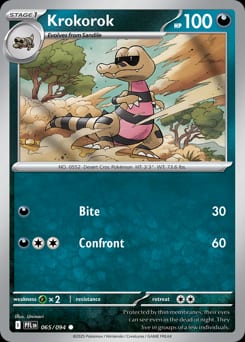 Phantasmal Flames Krokorok #65 card