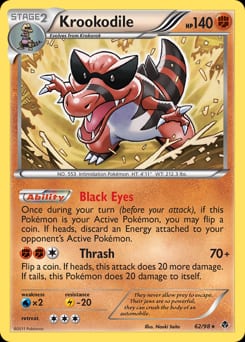 Emerging Powers Krookodile #62 card