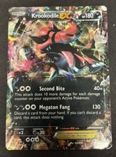 XY Black Star Promos Krookodile-EX #XY25 card