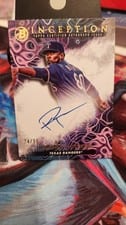2023 Bowman Inception Primordial Prospect Autographs Kumar Rocker #PPA-KR card