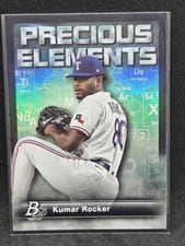 2023 Bowman Platinum Precious Elements Autographs Kumar Rocker #PE-3 card
