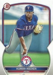 2023 Bowman Prospects Kumar Rocker #BP-39 card