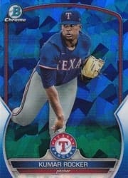 2023 Bowman Sapphire Edition Base Set Kumar Rocker #BCP-39 card