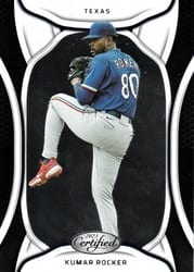 2023 Panini Chronicles Certified Kumar Rocker #19 card