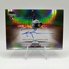 2025 Stadium Club Chrome Autographs Kumar Rocker #SCCA-KR card