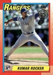 2025 Topps 1990 Topps Baseball (Series Two) Kumar Rocker #90B2-40 card