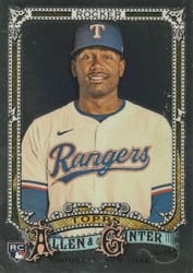 2025 Topps Allen & Ginter Chrome Kumar Rocker #124 card
