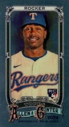 2025 Topps Allen & Ginter Mini Chrome Kumar Rocker #124 card