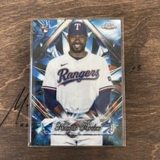 2025 Topps Chrome Update Sapphire Sapphire Selections Kumar Rocker #SS-34 card