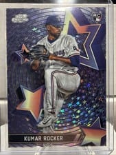 2025 Topps Cosmic Chrome StarFractor Kumar Rocker #SF-77 card