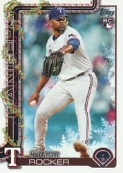 2025 Topps Holiday Base Set Kumar Rocker #H148 card