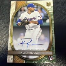 2025 Topps Museum Collection Archival Autographs Kumar Rocker #AA-KR card