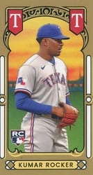 2025 Topps T205 T80 Rookie Series Kumar Rocker card