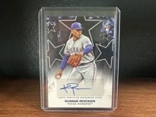2025 Topps Update Baseball Stars Autographs Kumar Rocker #BSAU-KR card