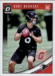 2018 Donruss Optic Base Set Kurt Benkert #149 card