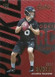 2018 Panini Absolute Base Set Kurt Benkert #143 card