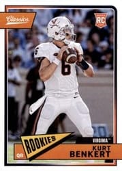 2018 Panini Classics Base Set Kurt Benkert #211 card
