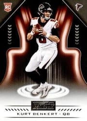 2018 Panini Playbook Base Set Kurt Benkert #127 card