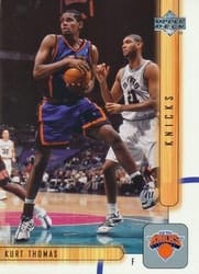 2001-02 Upper Deck Base Set Kurt Thomas #116 card
