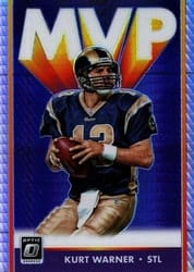 2019 Donruss Optic MVP Kurt Warner #MVP-11 card