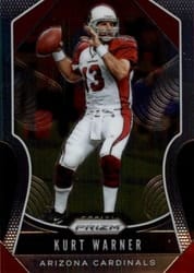 2019 Panini Prizm Base Set Kurt Warner #278 card