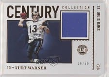 2021 Panini Encased Century Collection Kurt Warner #CC-KW card