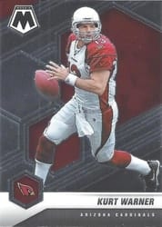 2021 Panini Mosaic Base Set Kurt Warner #9 card
