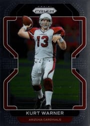 2021 Panini Prizm Base Set Kurt Warner #82 card