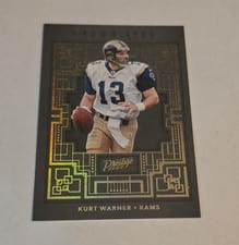 2022 Panini Prestige Decorated Kurt Warner #DE-6 card