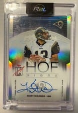 2025 Topps Signature Class HOF Signs Kurt Warner #HOF-KW card